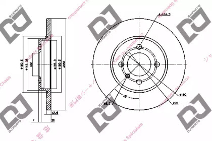 DJ PARTS BD1610